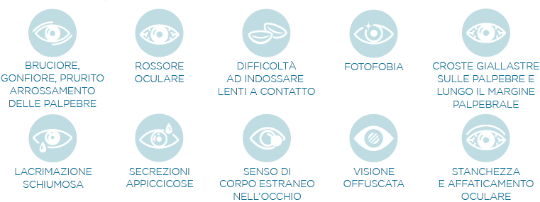 approfondimenti Eumill gocce oculari idratanti, lubrificanti, lenitive per gl'occhi contro blefariti