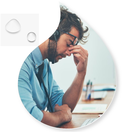 Disturbi agli occhi per sindrome da visione del computer
