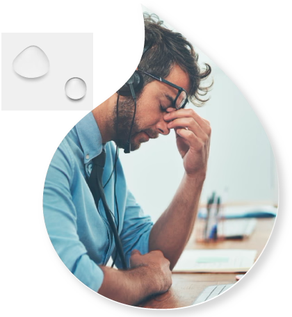 Disturbi agli occhi per sindrome da visione del computer