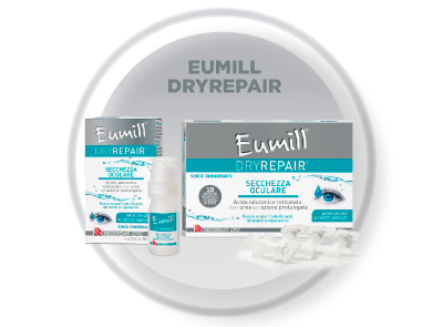 Eumill - una linea completa di gocce oculari idratanti, lubrificanti, lenitive per i tuoi occhi